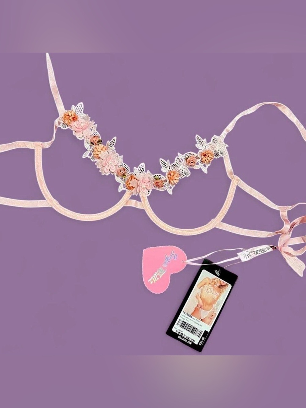 Sugar Thrillz x Dolls Kill - LUSCIOUS MOMENTS LINGERIE Bra